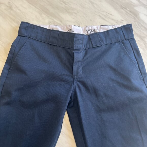 Dickies 774 Original Fit Women's Work Pants in Dark Navy Small - Picture 8 of 13